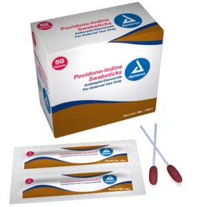 Dynarex Povidone-Iodine Swabsticks