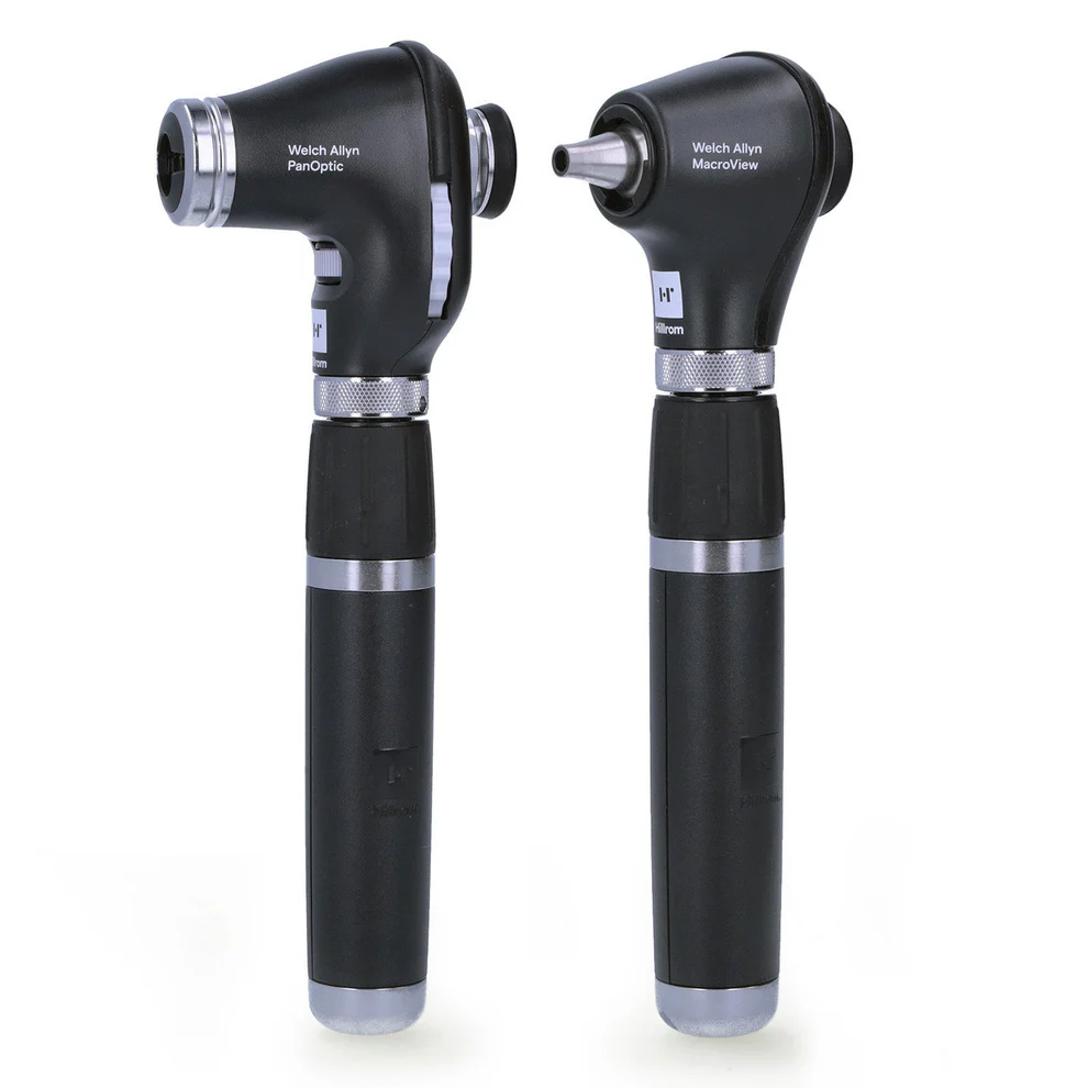 Welch Allyn LED Otoscope & Ophthalmoscope Set with Panoptic Plus & MacroView Plus